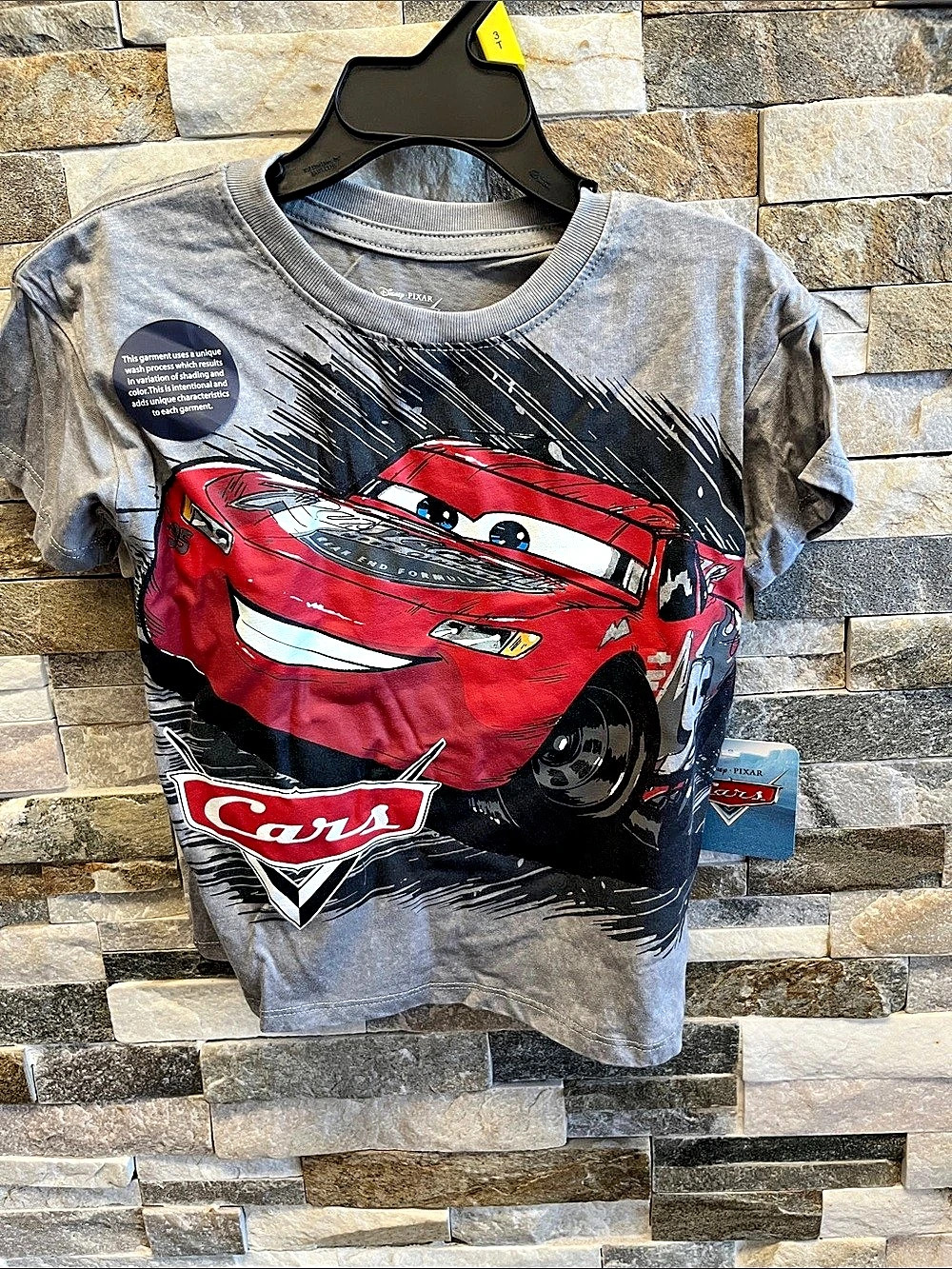 Disney Pixar Cars Lightning McQueen Lightning McQueen Graphic Tee NWT